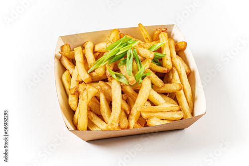 french fries in the box