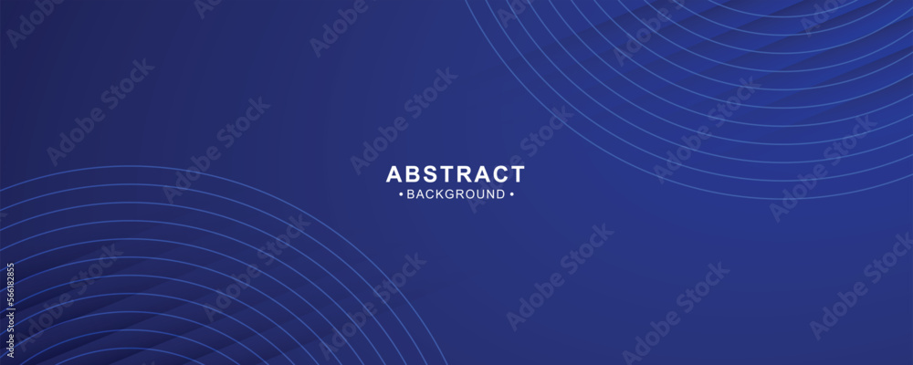 Dark blue abstract background with lines. Vector illustration for your design.