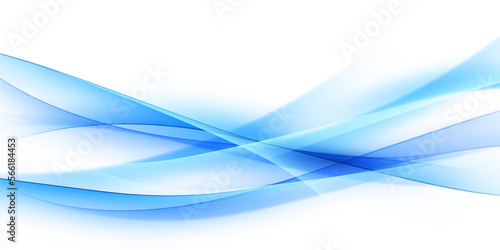 abstract blue wave background modern background design vector illustration