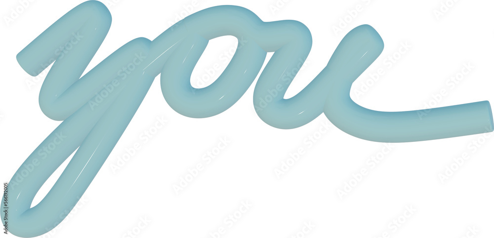 You Metal 3D Word Self Love Futuristic Abstract Text Sticker You Metal 3D Word Self Love Futuristic Abstract Text Sticker