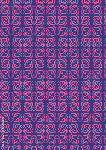 seamless pattern with ornaments