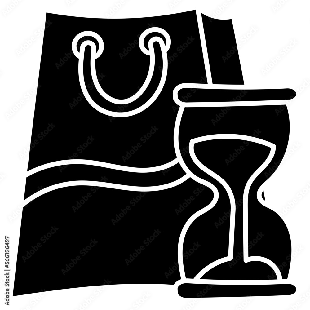 SHOPPING BAG1 glyph icon SHOPPING BAG1 glyph icon