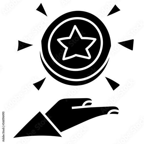 REWARDS glyph icon