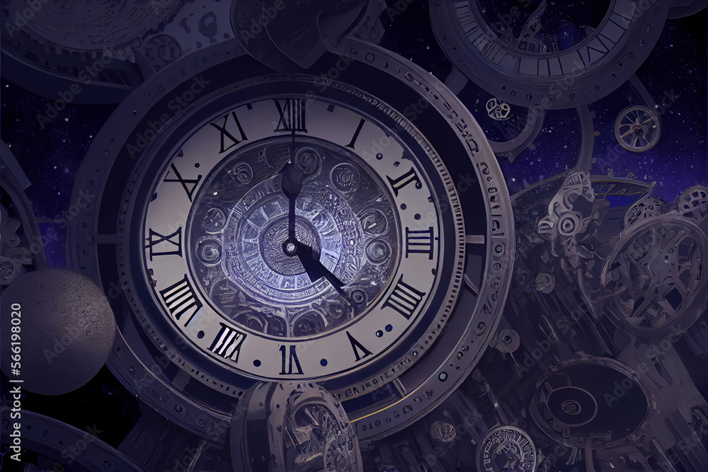 Fototapeta premium concept of time