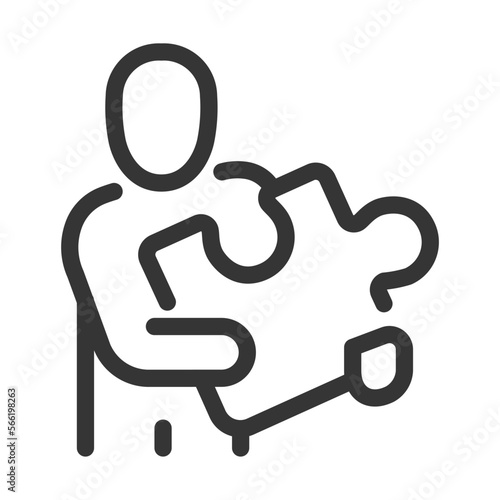 Pixel perfect, editable stroke, up scalable, line, vector bloop icon.