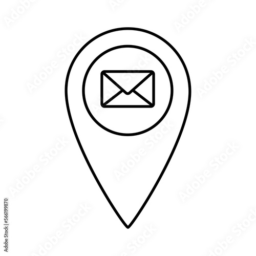 Free Download Route icon vector. Delivery illustration sign. Post symbol or logo. - GFXLoad