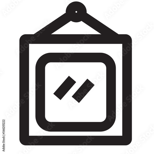 Mirror Icon Outline Icon
