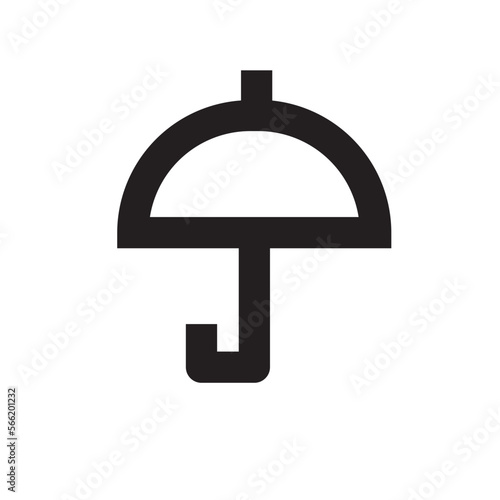 Umbrella Outline Icon