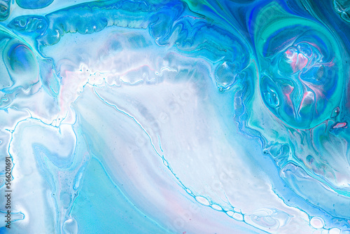Acrylic Pour Color Liquid marble abstract surfaces Design. © zodar