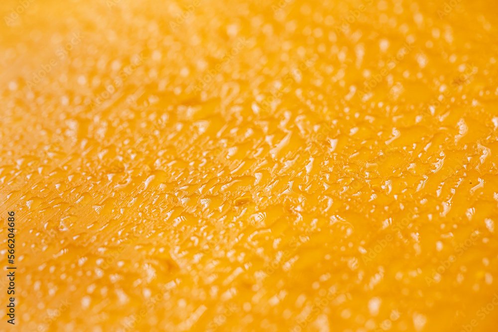 melting cheddar cheese closeup texture