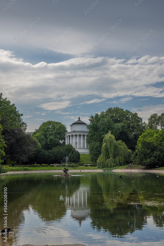 Fototapeta premium Perfect polish architecture on a sunny day. Summer season in Poland