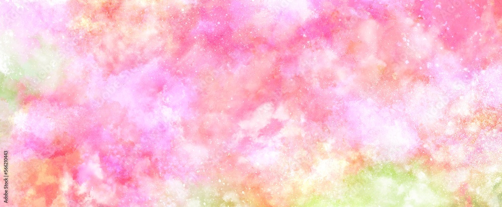 春のアブストラクトなペイント背景, 花, パステルカラー, 水彩風 春のアブストラクトなペイント背景, 花, パステルカラー, 水彩風