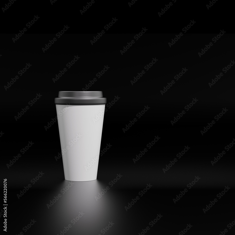 3d rendering different cups picture 3d rendering different cups picture