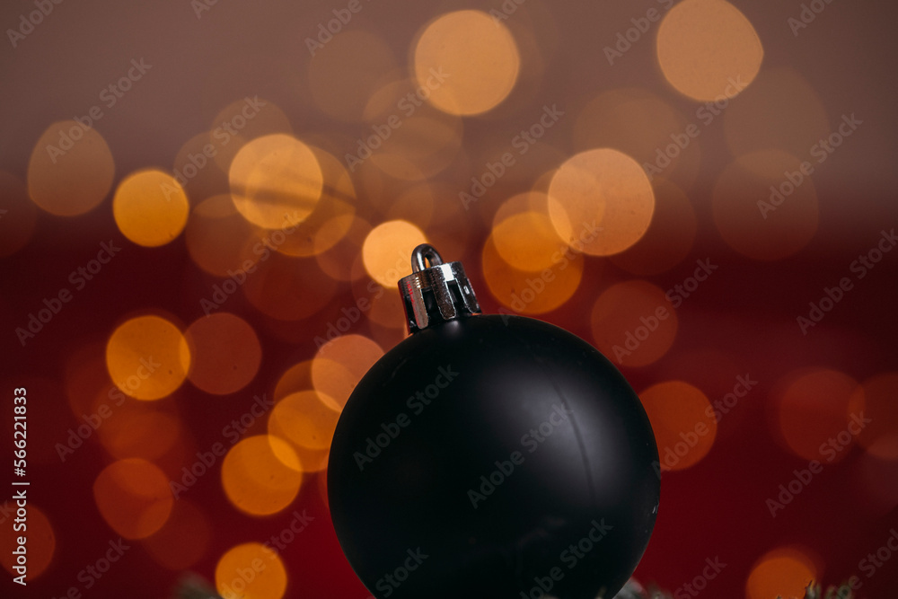 Black christmas ball Black christmas ball