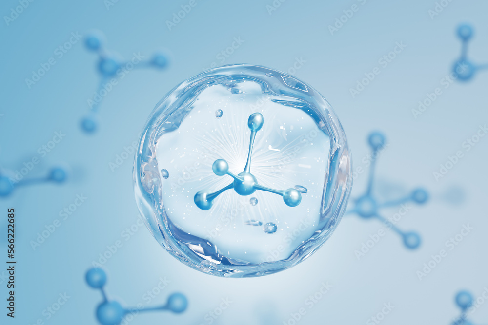 3d rendering DNA element concept picture 3d rendering DNA element concept picture