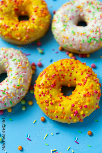 Donuts, close up