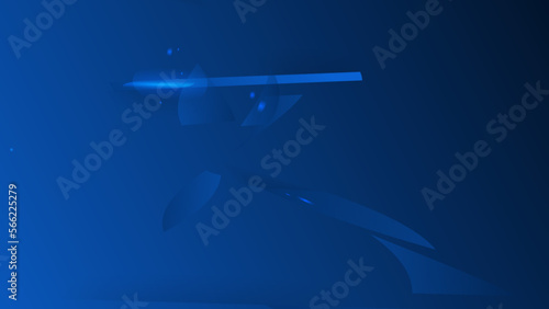 Abstract movement background. Contained stirpes and triangles object. Vector illustration.