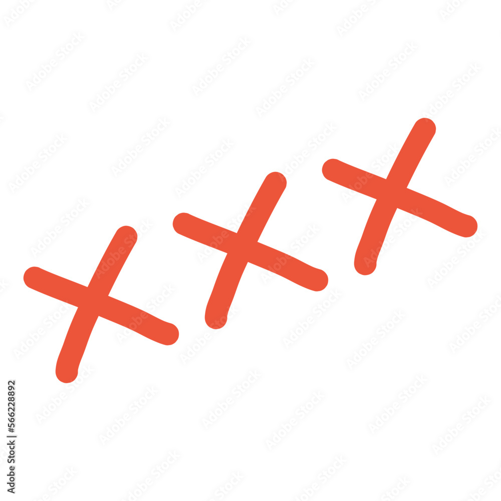 Obraz premium Doodle Retro Element