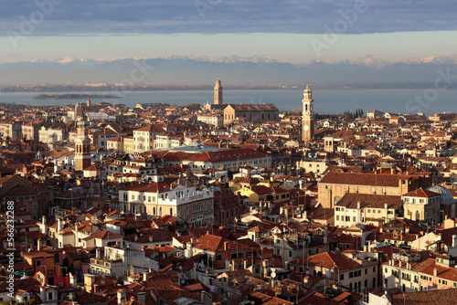 Wallpaper Mural Roofs of Venice city. Panoramic photo of beautiful Italian city. Popular tourist destinations concept.  Torontodigital.ca