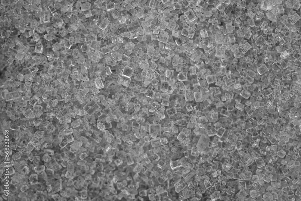 Sugar crystals in macro Sugar crystals in macro