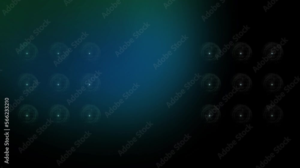 flashing Led wall light. Animation of flashing light bulbs on led wall or projectors for stage