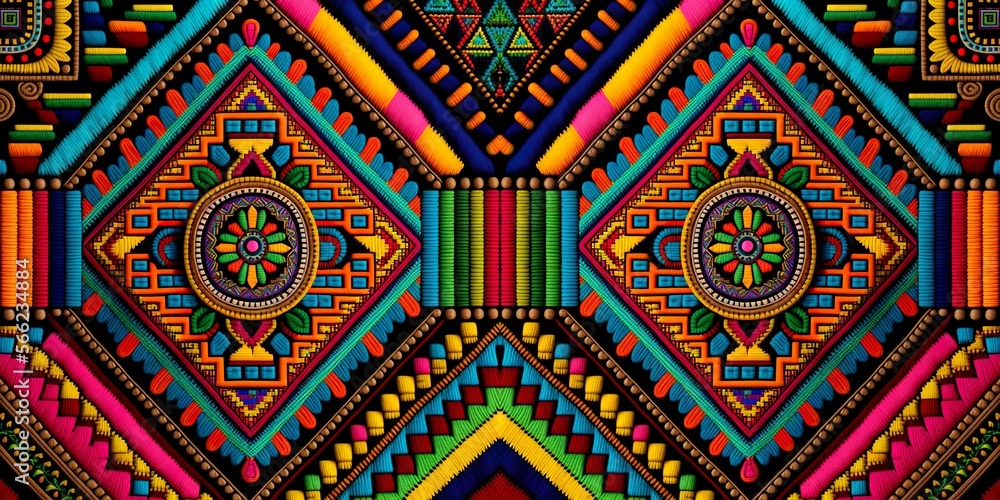 Peruvian Cloth Pattern