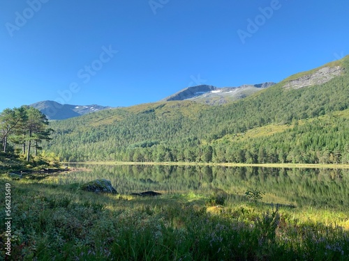lake in the mountains