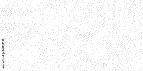 Abstract linear print. Seamless vector pattern with dotted lines on white background. Vintage motifs. Beach textile collection.