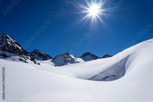 Pitztalgletscher Schneelandschaft