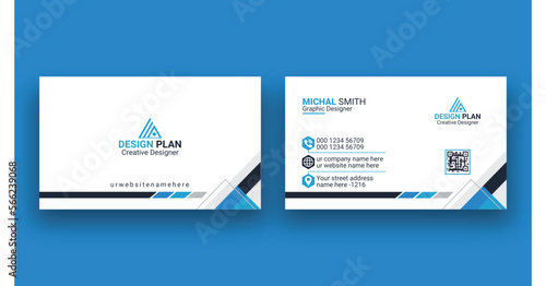 Creative modern business card template	