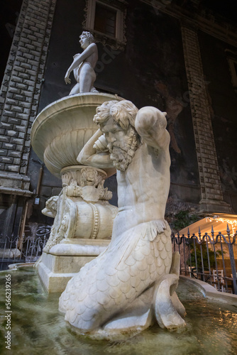 The Fontana dell’Amenano, Catania