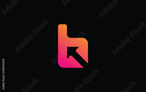 Letter B Arrow Logo, Modern Logo Design.