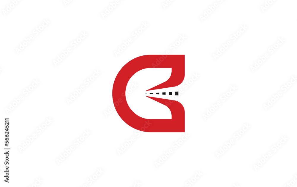 Letter D Road Logo Design. Letter D Road Logo Design.