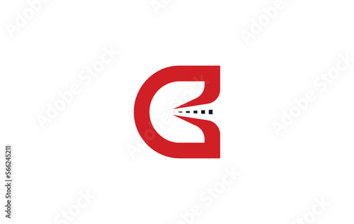 Letter D Road Logo Design.
