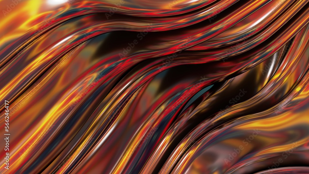 fiery red stream of metal reminiscent of a flowing river abstract, dramatic, modern, luxurious and upscale 3D rendering graphic design elemental background material fiery red stream of metal reminiscent of a flowing river abstract, dramatic, modern, luxurious and upscale 3D rendering graphic design elemental background material