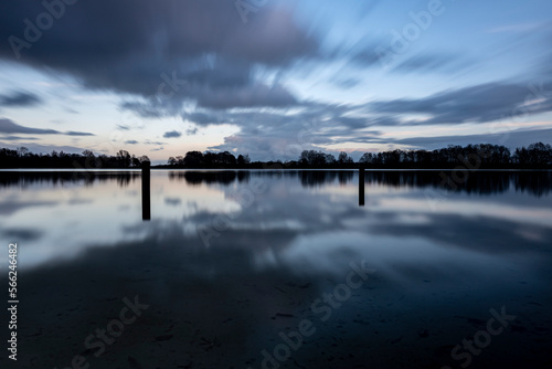 Oldenburg Bornhorster See am Abend