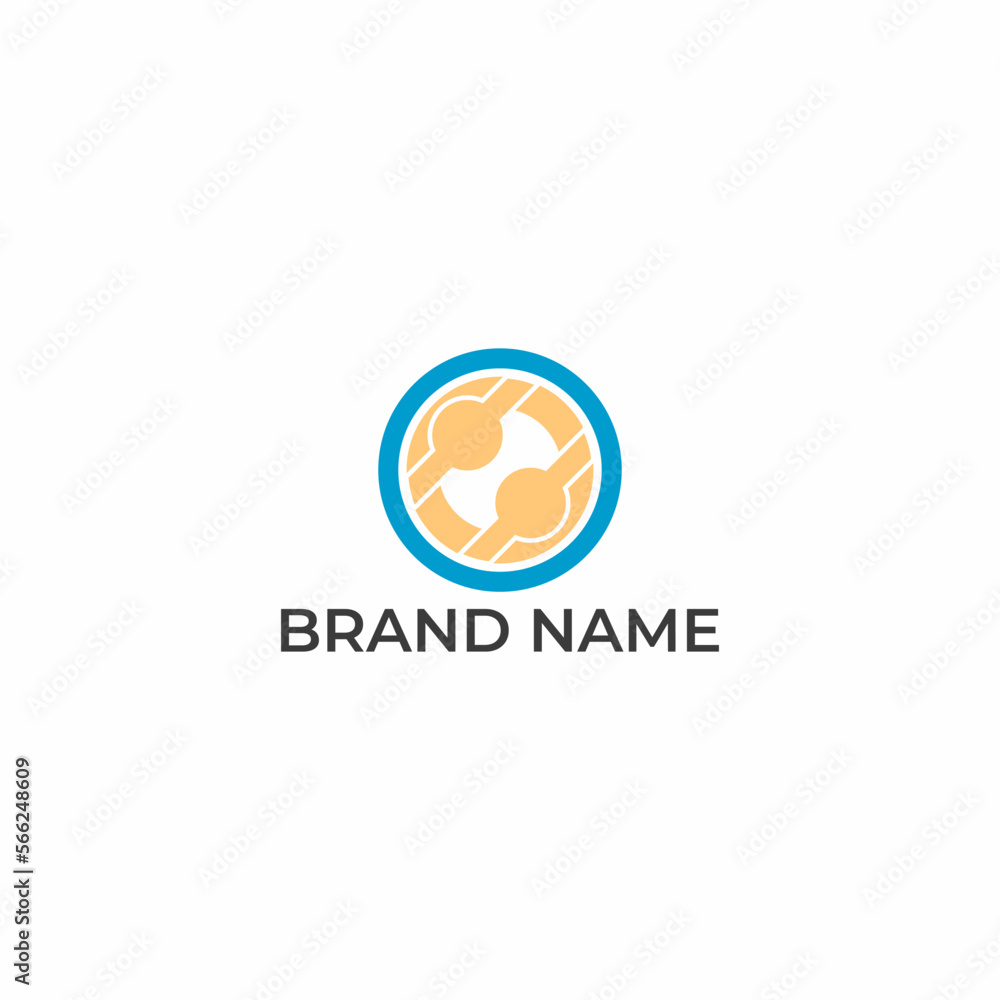 ABSTRACT ILLUSTRATION TECH LOGO ICON MODERN SIMPLE DESIGN VECTOR ABSTRACT ILLUSTRATION TECH LOGO ICON MODERN SIMPLE DESIGN VECTOR