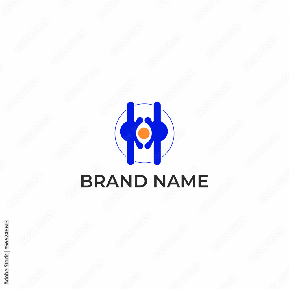 ABSTRACT ILLUSTRATION TECH LOGO ICON MODERN SIMPLE DESIGN VECTOR ABSTRACT ILLUSTRATION TECH LOGO ICON MODERN SIMPLE DESIGN VECTOR