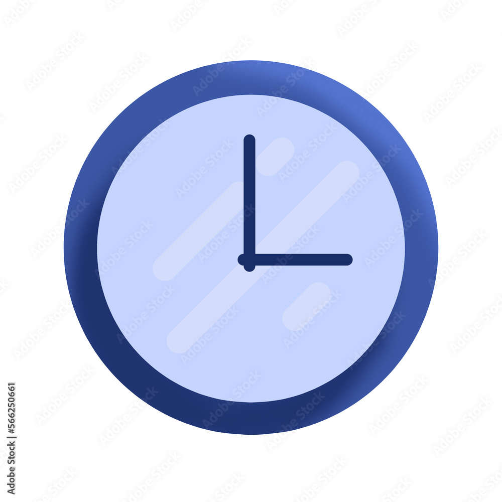 illustration of a purple clock showing 3 o'clock for suhoor illustration of a purple clock showing 3 o'clock for suhoor