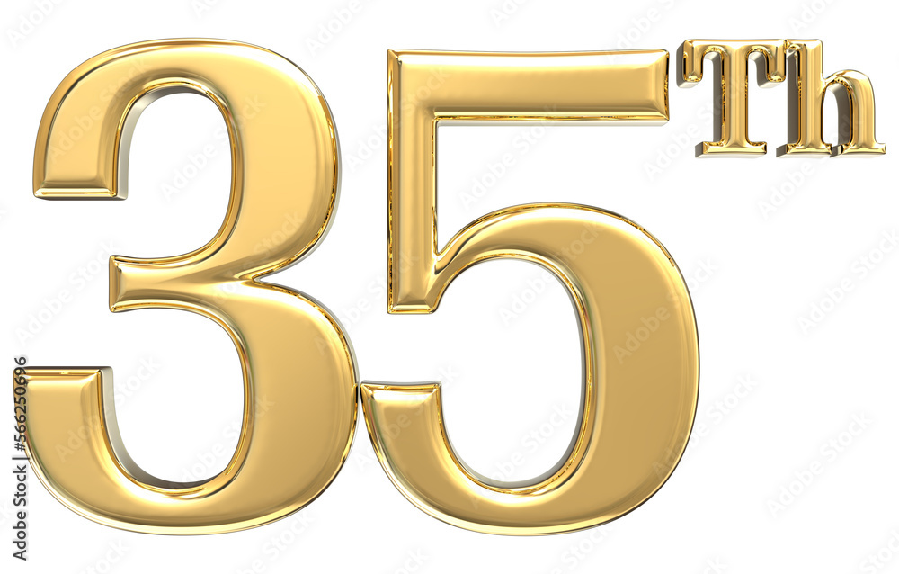 happy anniversary Number Gold 3D happy anniversary Number Gold 3D