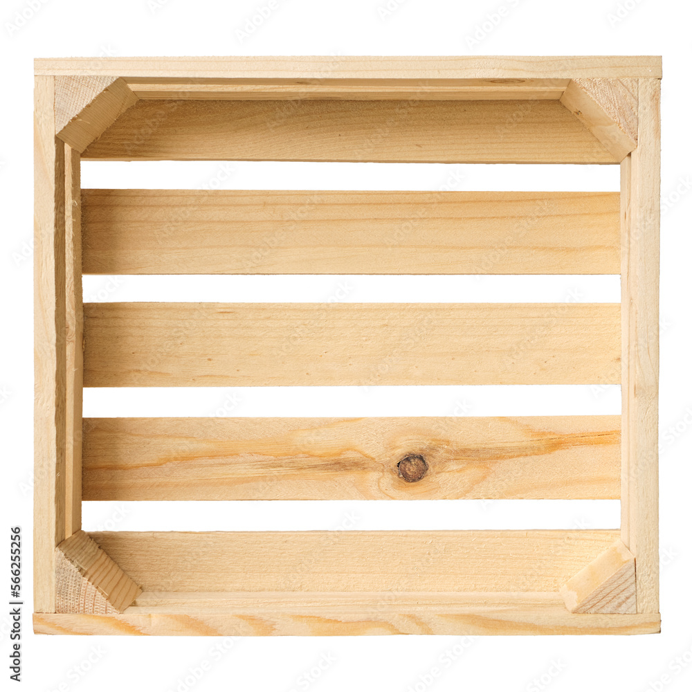 Empty wooden crate Empty wooden crate