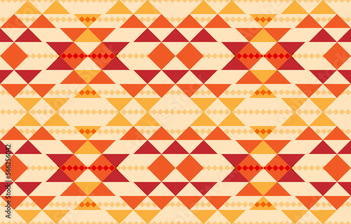 Ethnic geometric pattern. Seamless Geometric pattern. Design for geometric style, fabric, boho, carpet, ikat, tribal, batik, vector, illustration, pattern style