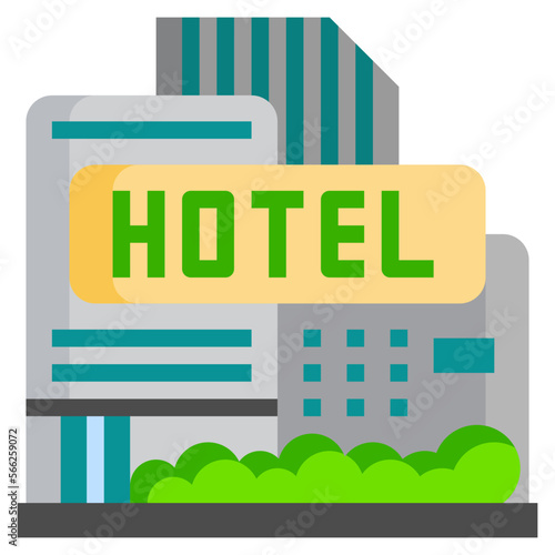 HOTEL flat icon