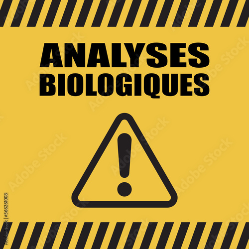 Logo analyses biologiques.