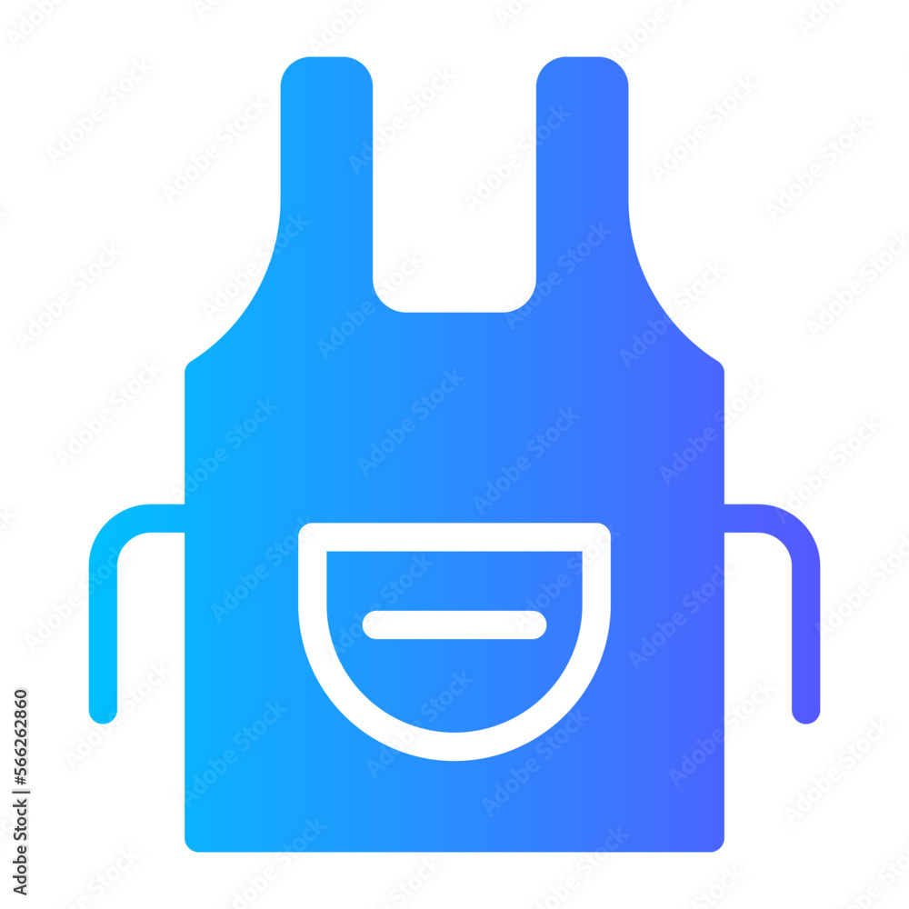 apron gradient icon apron gradient icon