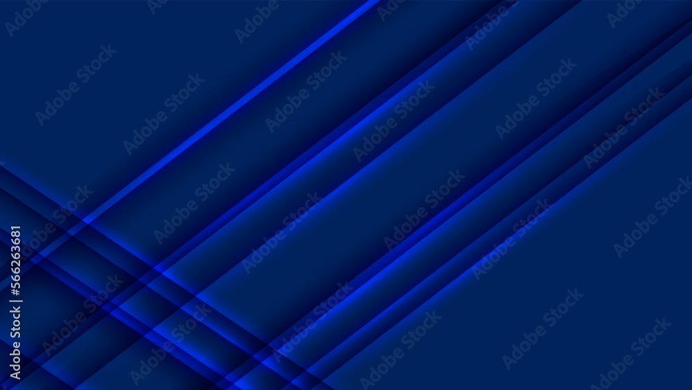 Obraz premium Abstract dark blue light and shade creative background.