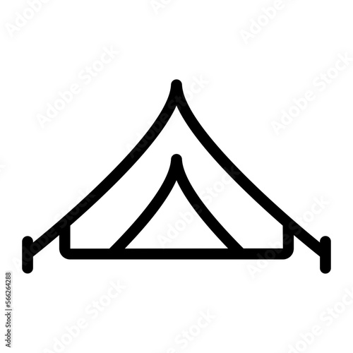 camping tent icon