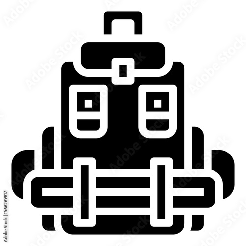 BACKPACK glyph icon