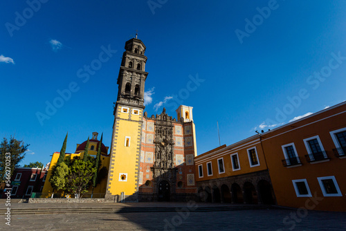 Photography Convent church of San Francisco Puebla