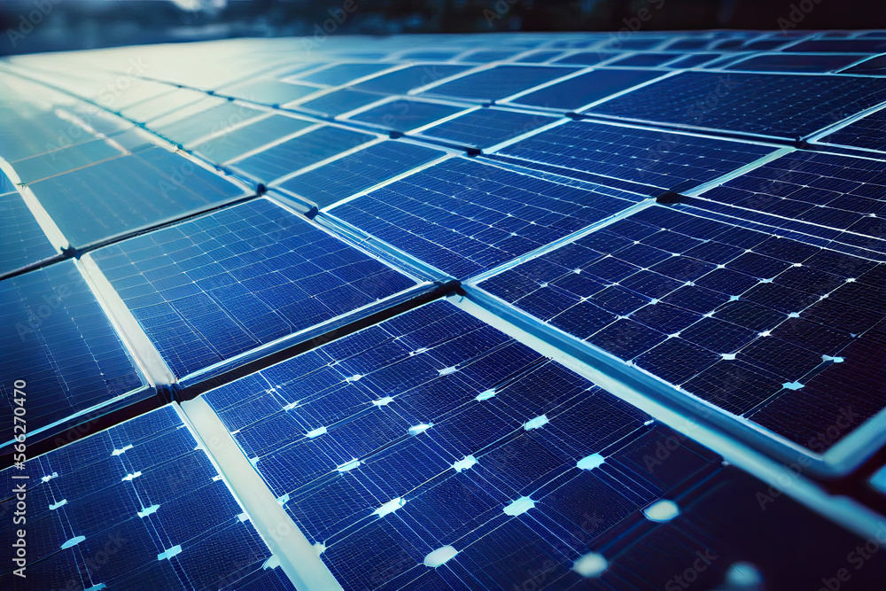 Close-up of Solar cell farm power plant eco technology.landscape of Solar cell panels in a photovoltaic power plant. Close-up of Solar cell farm power plant eco technology.landscape of Solar cell panels in a photovoltaic power plant.